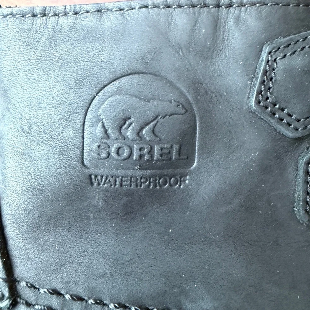 Sorel Out and About Waterproof Leather Rubber Duck Boots 7